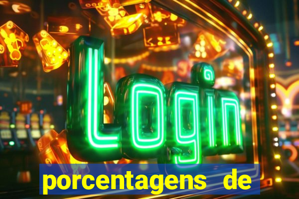 porcentagens de jogos pagantes